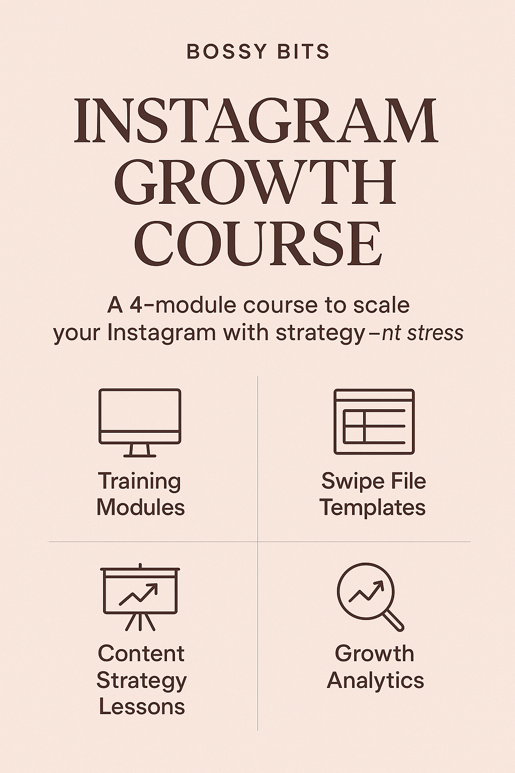 Bossy Bits: Digital Marketing and Instagram MRR Courses – Your Path to Online Success!
