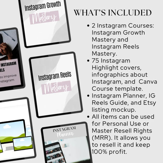 Bossy Bits: Digital Marketing and Instagram MRR Courses – Your Path to Online Success!