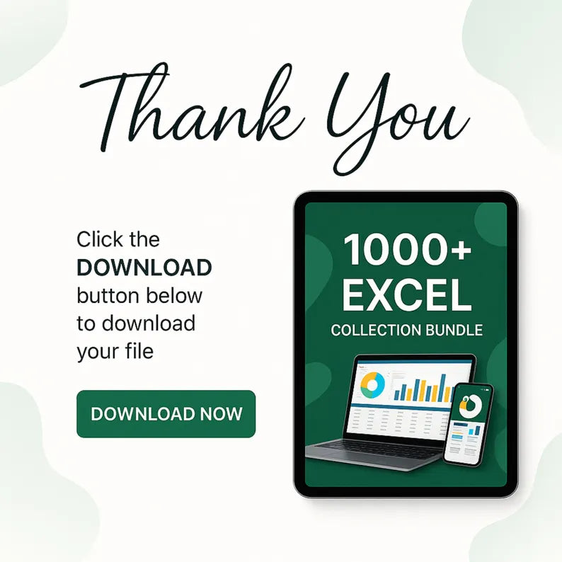 Bossy Bits: 1000+ Ultimate Excel Spreadsheet Bundle | Financial, Business & Productivity Templates!