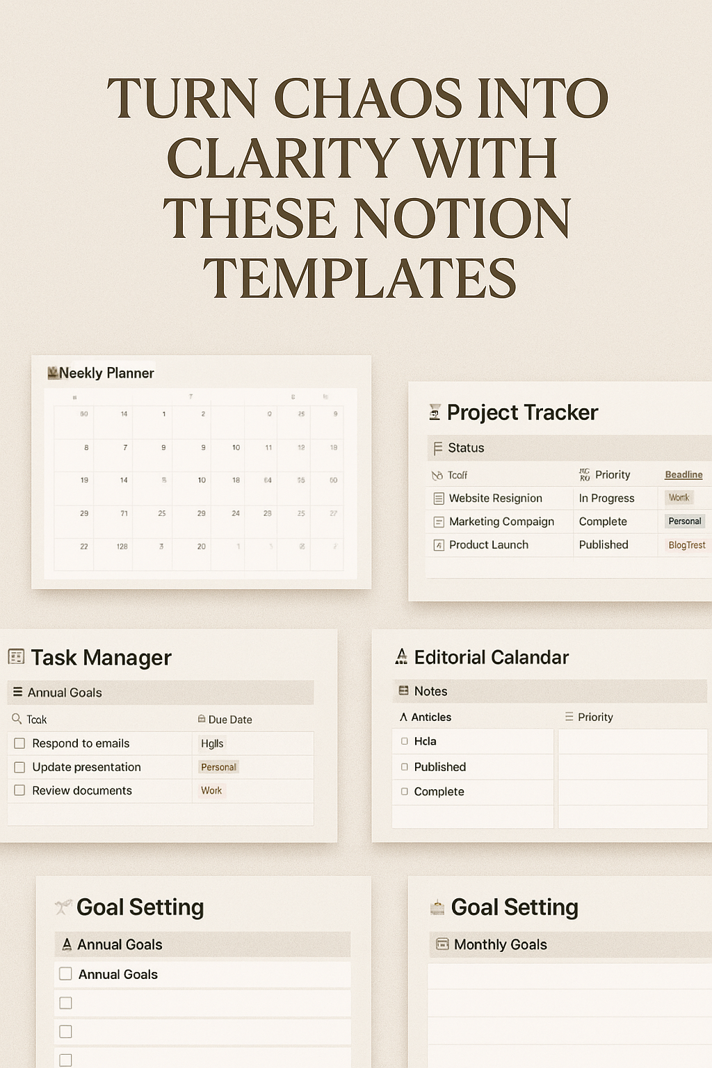 Bossy Bits: 100+ Premium Dark Mode Notion Templates and PLR Mockups – Ultimate Planner Dashboard!